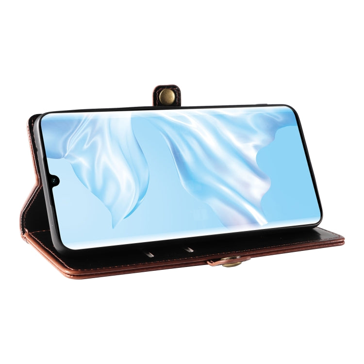 For Huawei P30 Pro GQUTROBE RFID Blocking Oil Wax Leather Phone Case