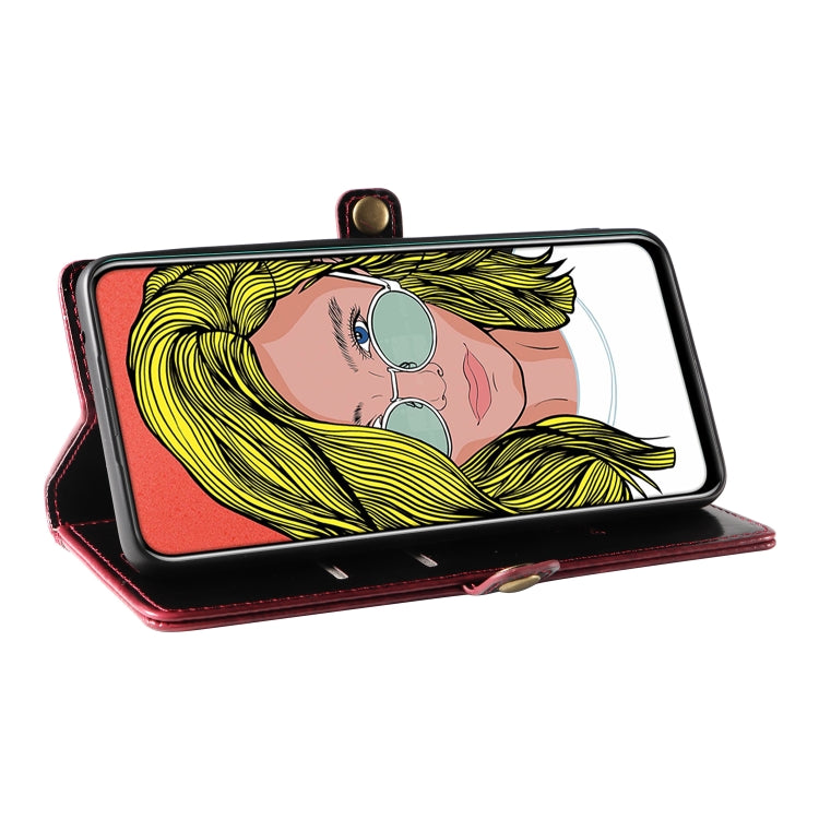 For Huawei P Smart 2019 GQUTROBE RFID Blocking Oil Wax Leather Phone Case