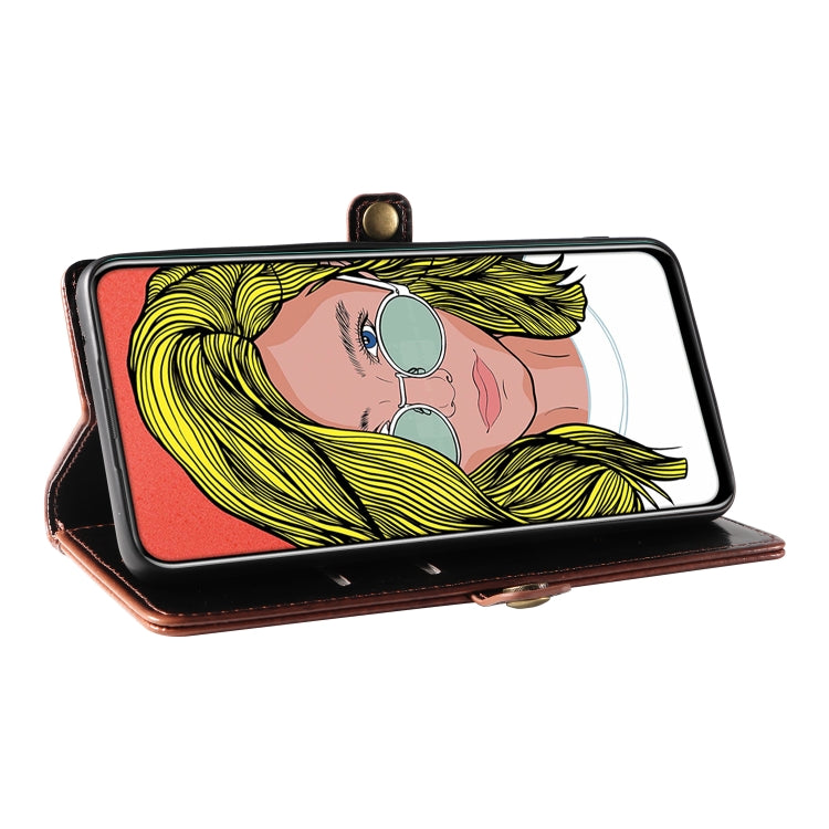 For Huawei P Smart 2019 GQUTROBE RFID Blocking Oil Wax Leather Phone Case