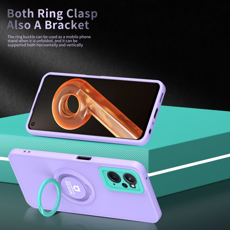 For OPPO A36/A76 4G/A96 4G/Realme 9i Eagle Eye Ring Holder Phone Case