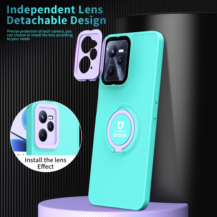 For Realme C35 Eagle Eye Ring Holder Phone Case