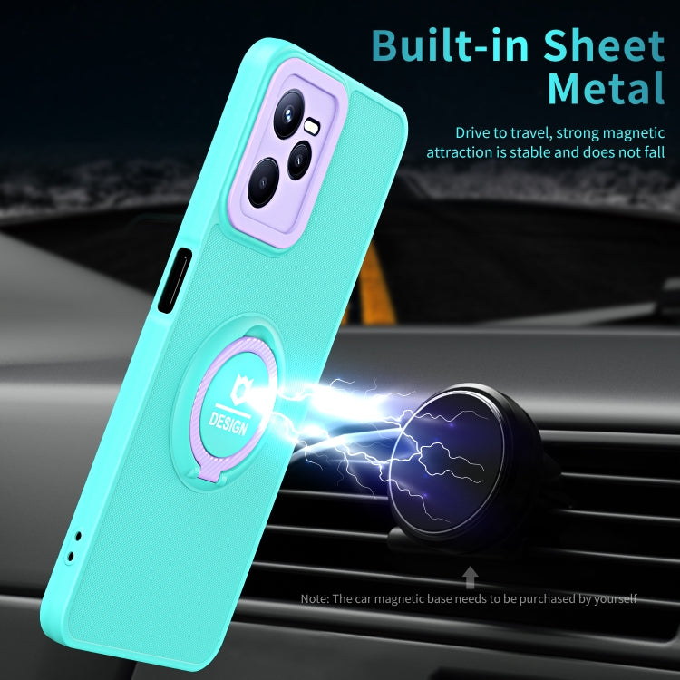 For Realme C35 Eagle Eye Ring Holder Phone Case