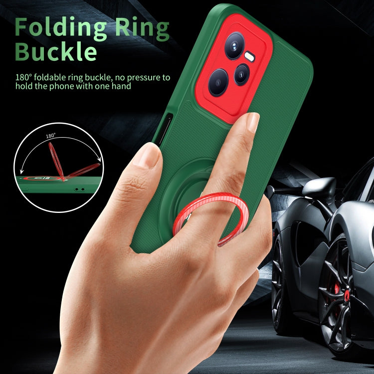 For Realme C35 Eagle Eye Ring Holder Phone Case