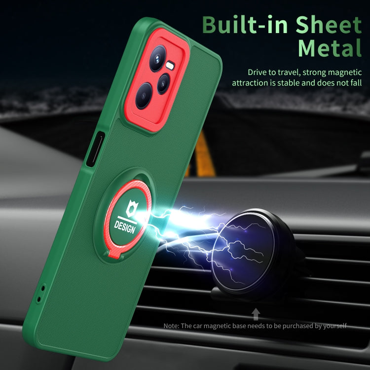 For Realme C35 Eagle Eye Ring Holder Phone Case