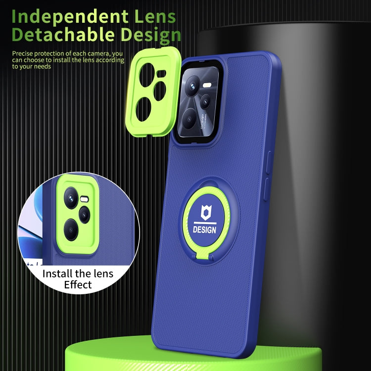 For Realme C35 Eagle Eye Ring Holder Phone Case