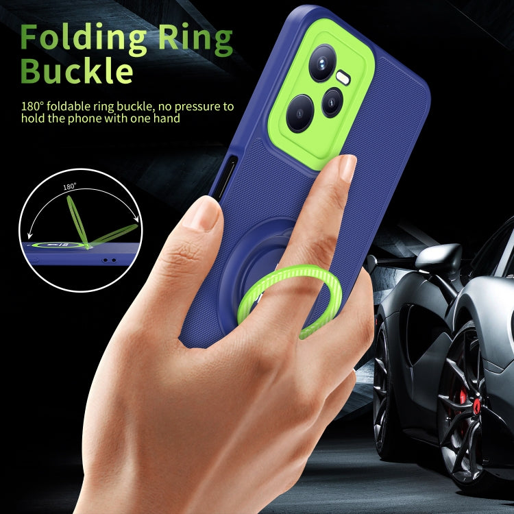 For Realme C35 Eagle Eye Ring Holder Phone Case