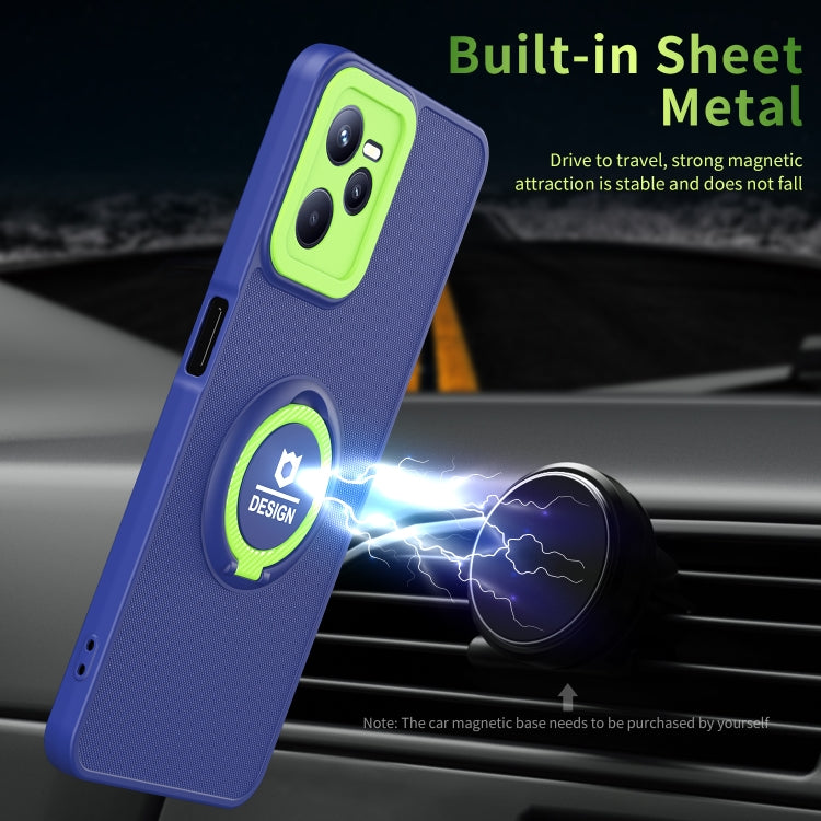 For Realme C35 Eagle Eye Ring Holder Phone Case