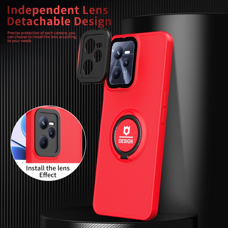 For Realme C35 Eagle Eye Ring Holder Phone Case