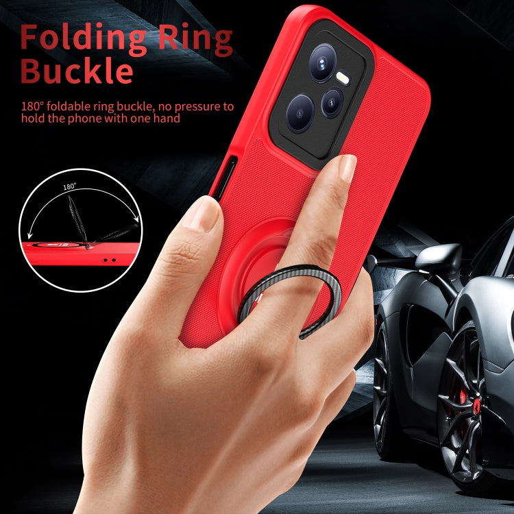 For Realme C35 Eagle Eye Ring Holder Phone Case