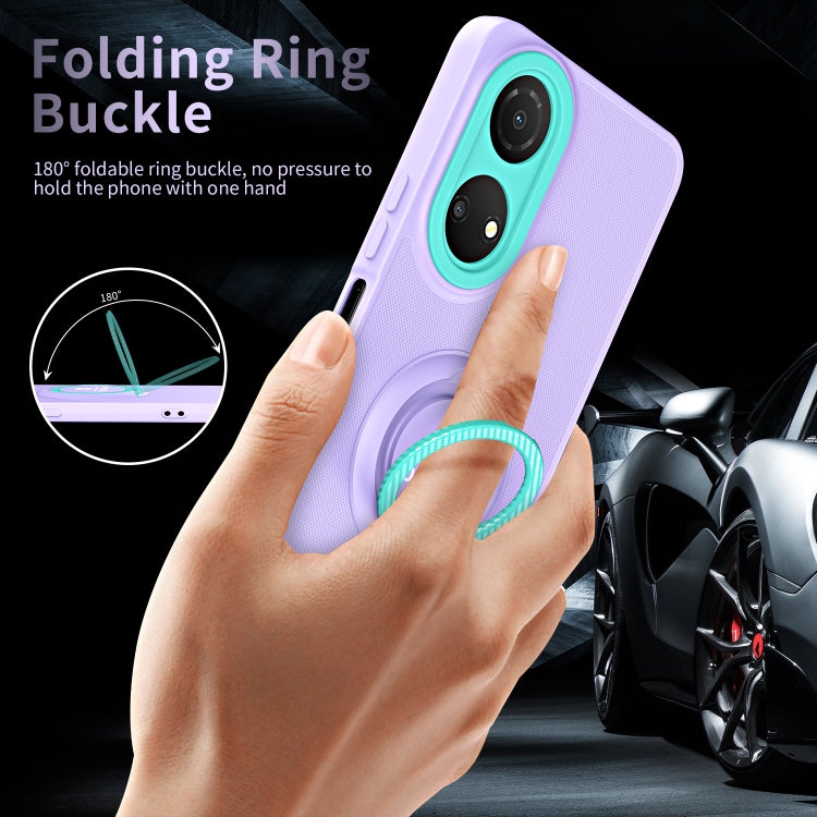 For Honor X7/Play 30 Plus Eagle Eye Ring Holder Phone Case