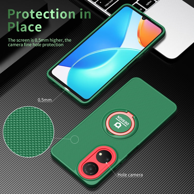 For Honor X7/Play 30 Plus Eagle Eye Ring Holder Phone Case