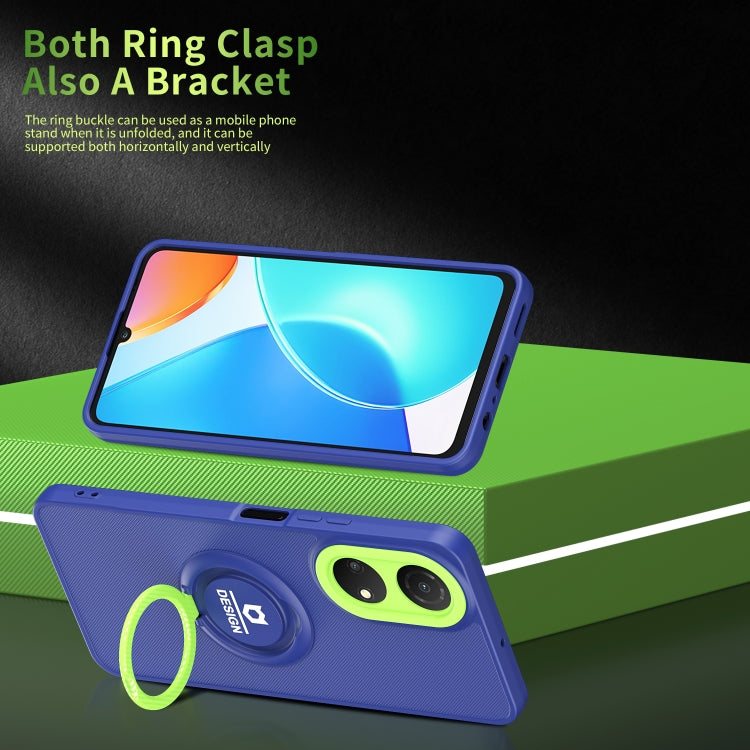 For Honor X7/Play 30 Plus Eagle Eye Ring Holder Phone Case