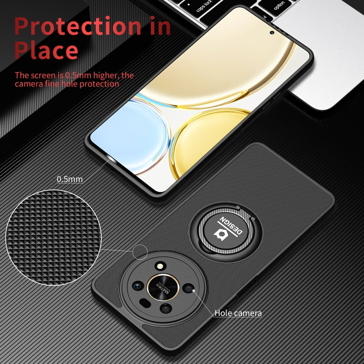 For Honor X9/X30 Eagle Eye Ring Holder Phone Case