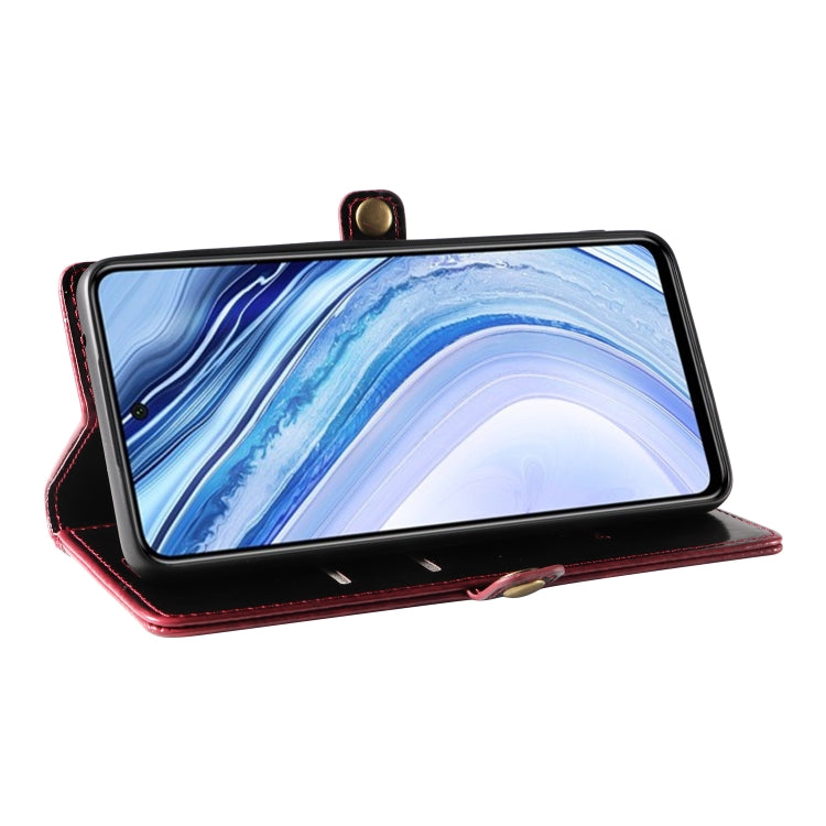 For Xiaomi Redmi Note 9S GQUTROBE RFID Blocking Oil Wax Leather Phone Case