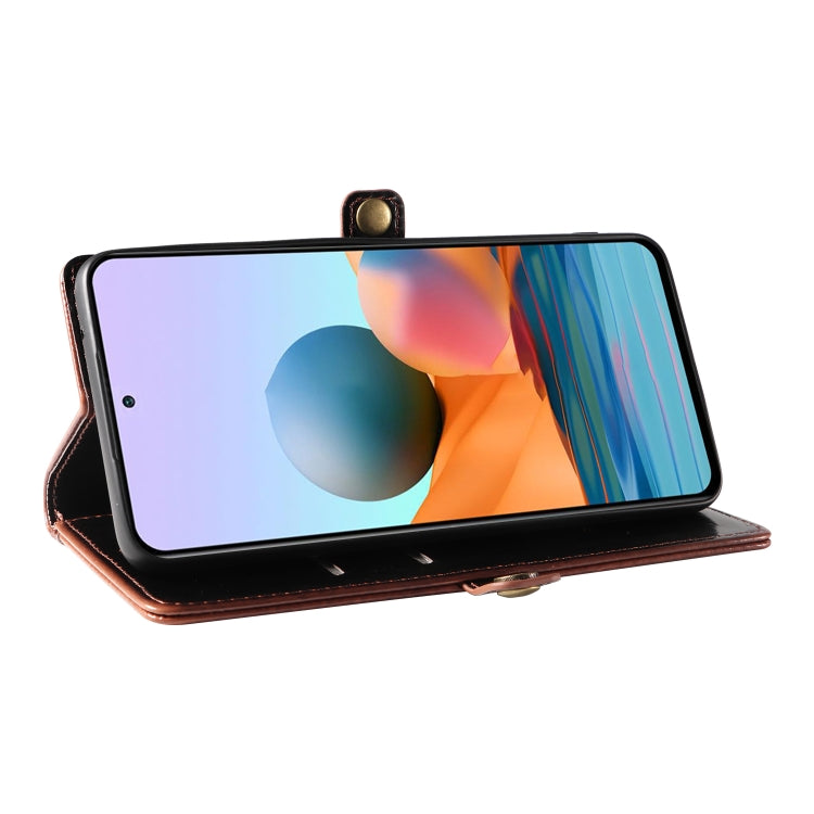 For Xiaomi Redmi Note 10 Pro 4G GQUTROBE RFID Blocking Oil Wax Leather Phone Case