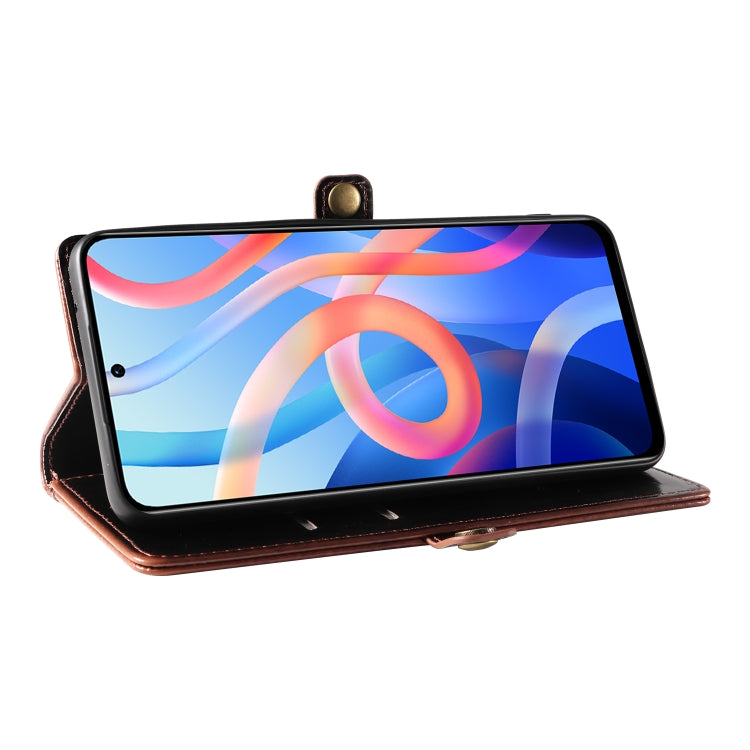 For Xiaomi Redmi Note 11 5G GQUTROBE RFID Blocking Oil Wax Leather Phone Case