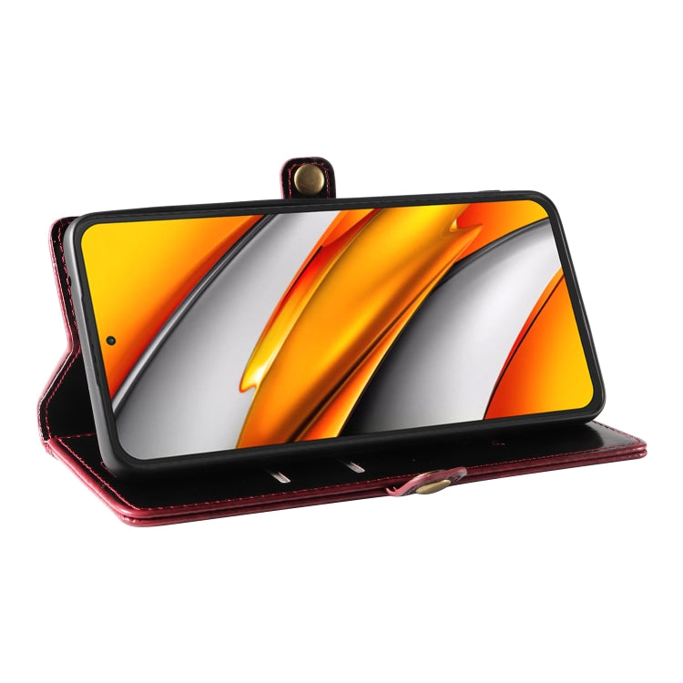 For Xiaomi Poco F3 / Redmi K40 GQUTROBE RFID Blocking Oil Wax Leather Phone Case