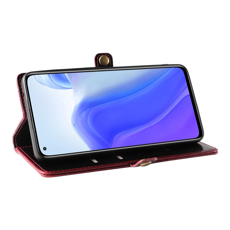 For Xiaomi Mi 10T GQUTROBE RFID Blocking Oil Wax Leather Phone Case