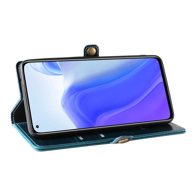 For Xiaomi Mi 10T GQUTROBE RFID Blocking Oil Wax Leather Phone Case