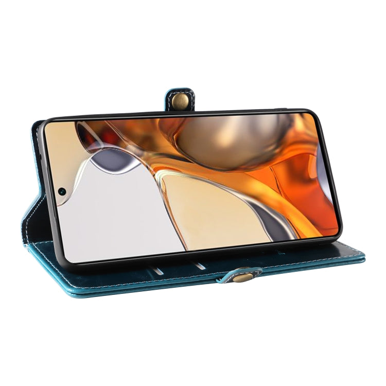 For Xiaomi 11T GQUTROBE RFID Blocking Oil Wax Leather Phone Case