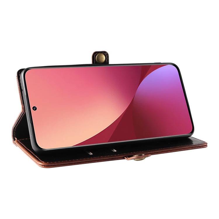 For Xiaomi 12 GQUTROBE RFID Blocking Oil Wax Leather Phone Case