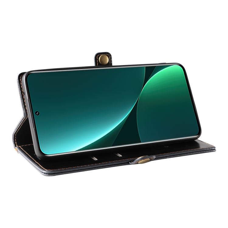 For Xiaomi 12 Pro GQUTROBE RFID Blocking Oil Wax Leather Phone Case