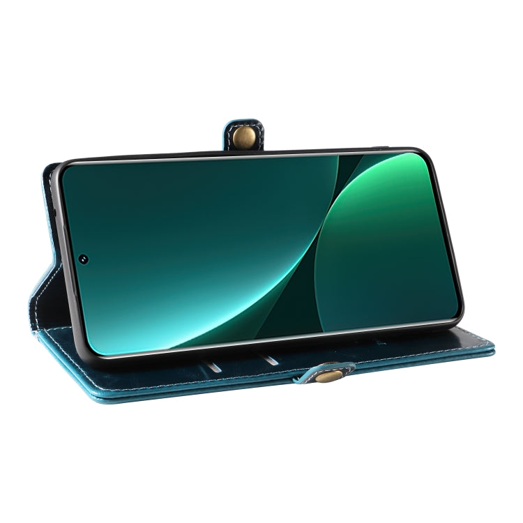 For Xiaomi 12 Pro GQUTROBE RFID Blocking Oil Wax Leather Phone Case