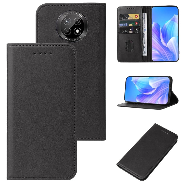 For Huawei Enjoy 30 Plus Magnetic Closure Leather Phone Case