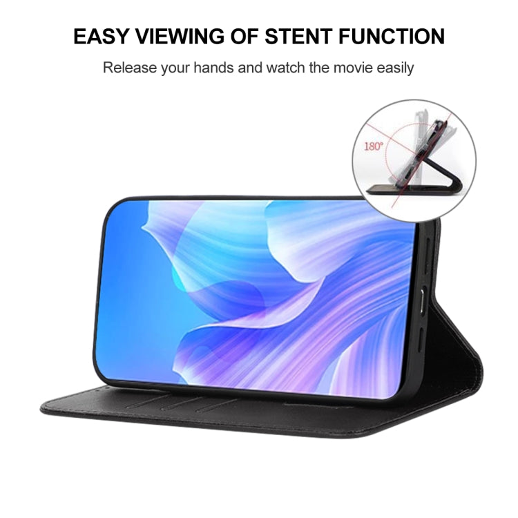 For Huawei Enjoy 30 Plus Magnetic Closure Leather Phone Case
