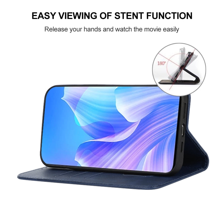 For Huawei Enjoy 30 Plus Magnetic Closure Leather Phone Case