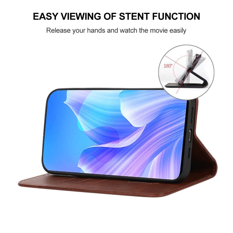 For Huawei Enjoy 30 Plus Magnetic Closure Leather Phone Case