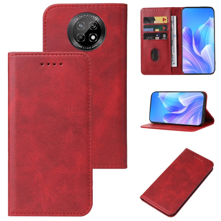 For Huawei Enjoy 30 Plus Magnetic Closure Leather Phone Case