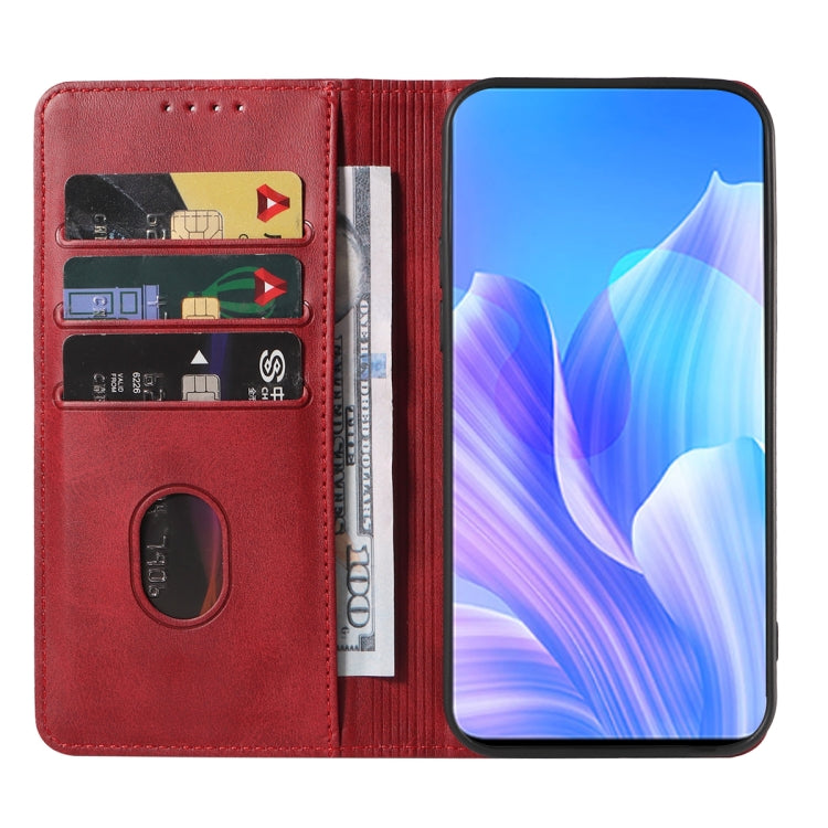 For Huawei Enjoy 30 Plus Magnetic Closure Leather Phone Case