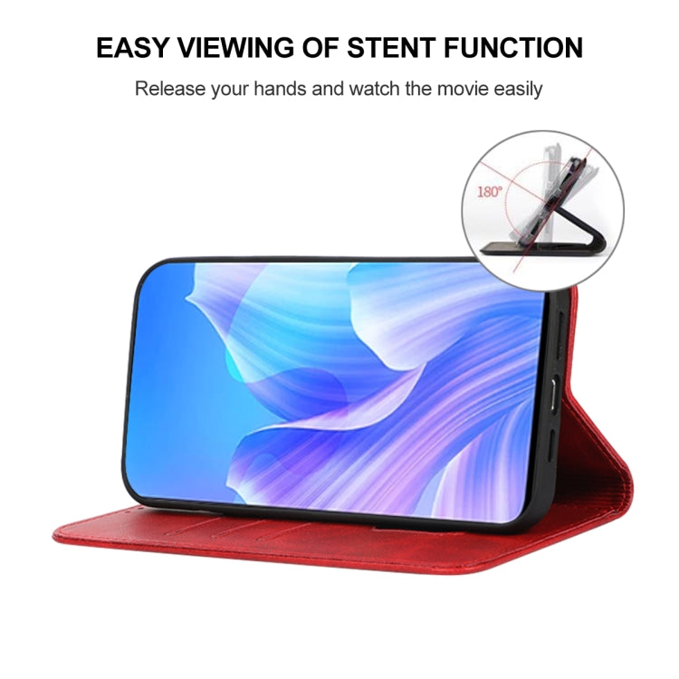 For Huawei Enjoy 30 Plus Magnetic Closure Leather Phone Case