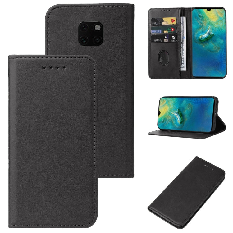 For Huawei Mate 20 Magnetic Closure Leather Phone Case