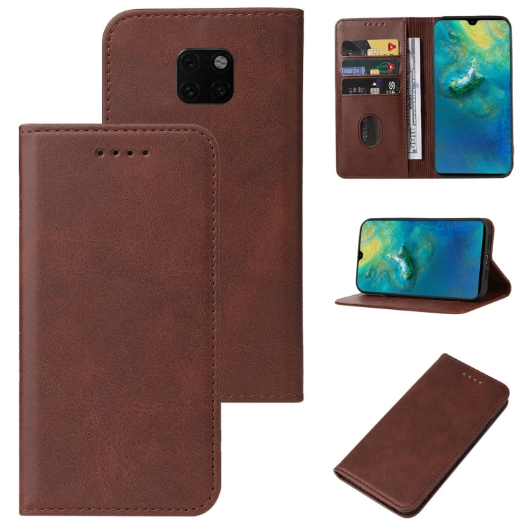 For Huawei Mate 20 Magnetic Closure Leather Phone Case