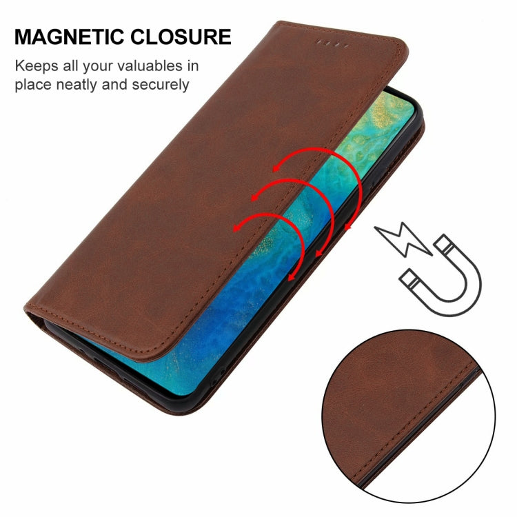 For Huawei Mate 20 Magnetic Closure Leather Phone Case