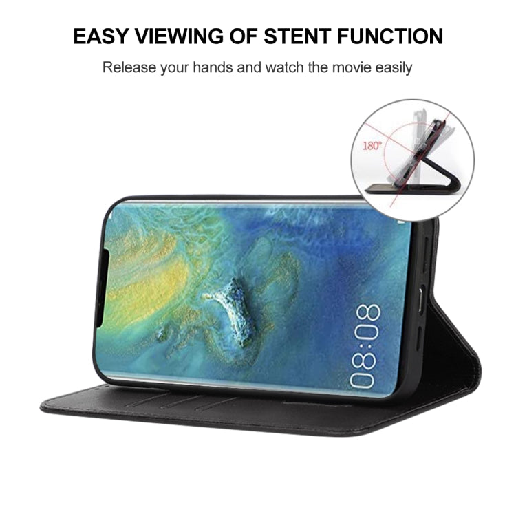 For Huawei Mate 20 Pro Magnetic Closure Leather Phone Case