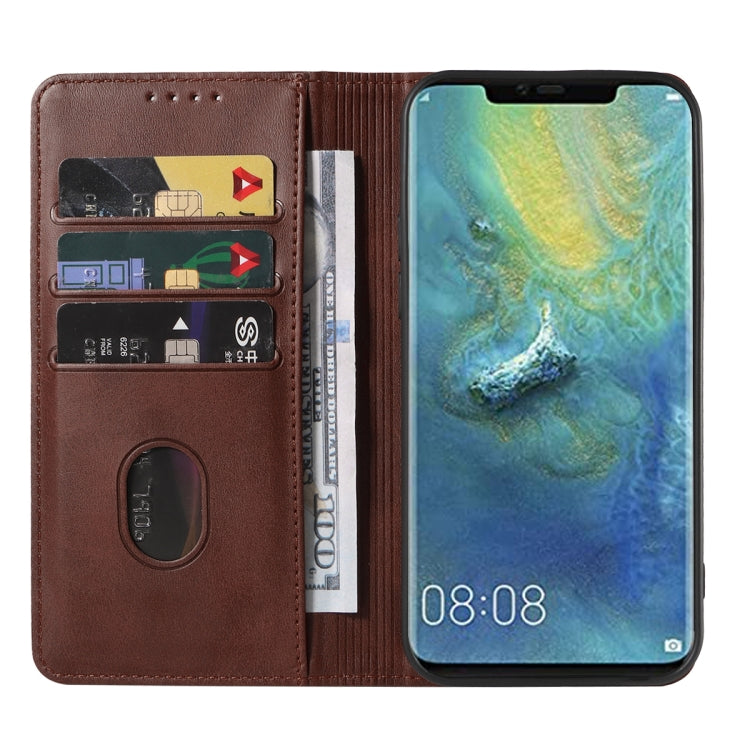 For Huawei Mate 20 Pro Magnetic Closure Leather Phone Case