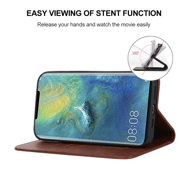 For Huawei Mate 20 Pro Magnetic Closure Leather Phone Case