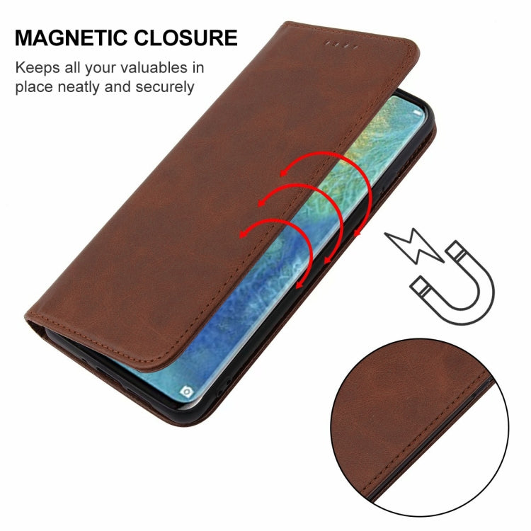 For Huawei Mate 20 Pro Magnetic Closure Leather Phone Case