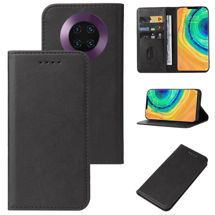For Huawei Mate 30E Pro 5G Magnetic Closure Leather Phone Case