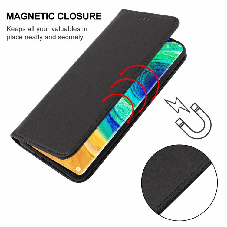 For Huawei Mate 30E Pro 5G Magnetic Closure Leather Phone Case
