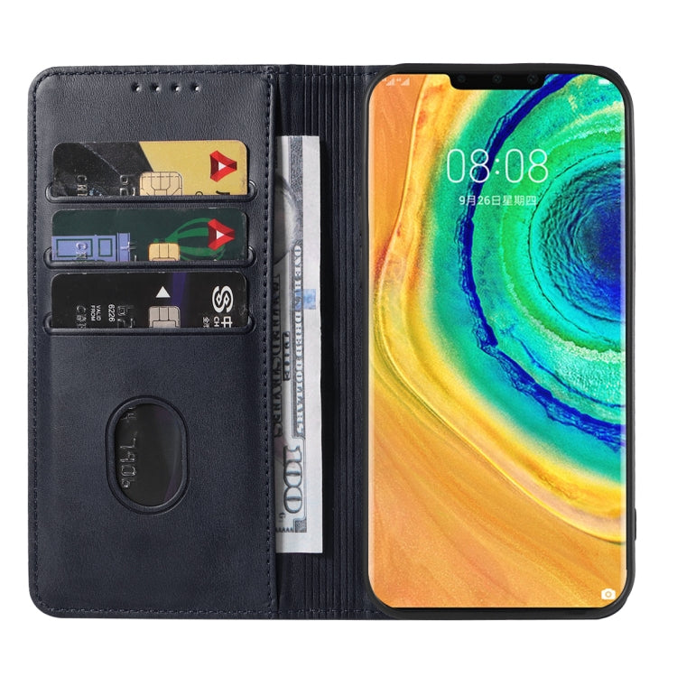 For Huawei Mate 30E Pro 5G Magnetic Closure Leather Phone Case