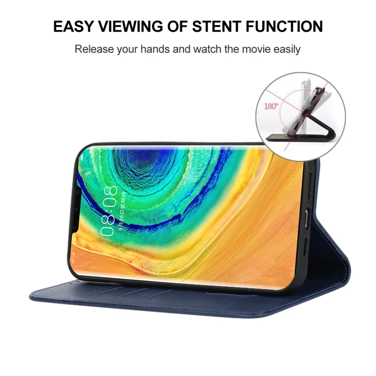 For Huawei Mate 30E Pro 5G Magnetic Closure Leather Phone Case