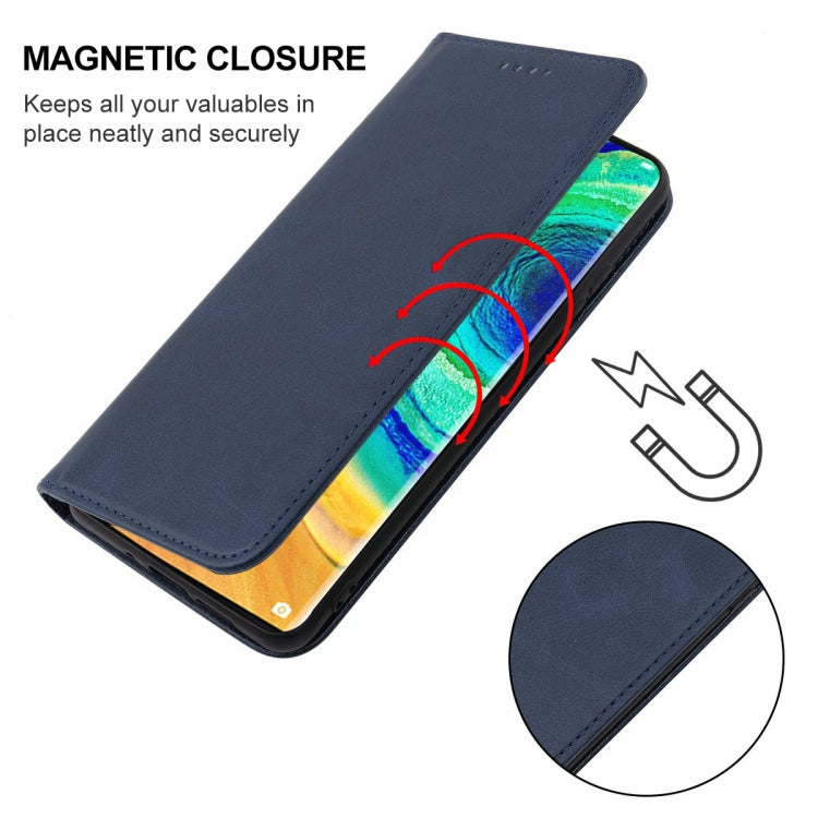 For Huawei Mate 30E Pro 5G Magnetic Closure Leather Phone Case