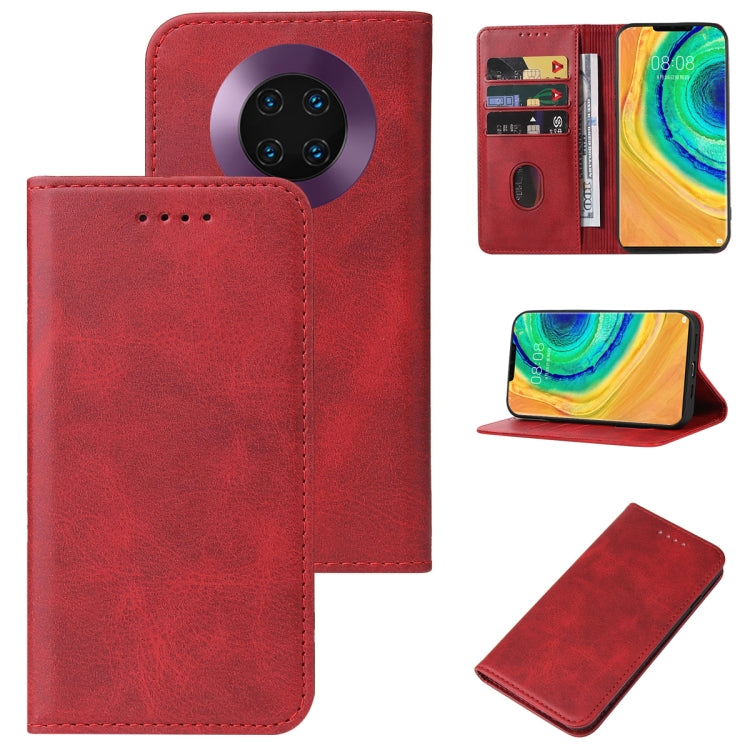 For Huawei Mate 30E Pro 5G Magnetic Closure Leather Phone Case