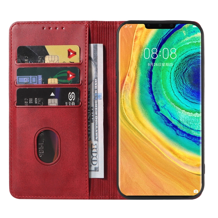 For Huawei Mate 30E Pro 5G Magnetic Closure Leather Phone Case