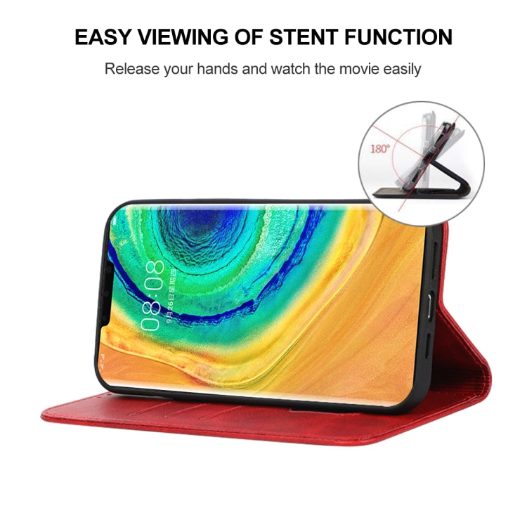 For Huawei Mate 30E Pro 5G Magnetic Closure Leather Phone Case