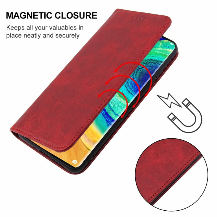 For Huawei Mate 30E Pro 5G Magnetic Closure Leather Phone Case